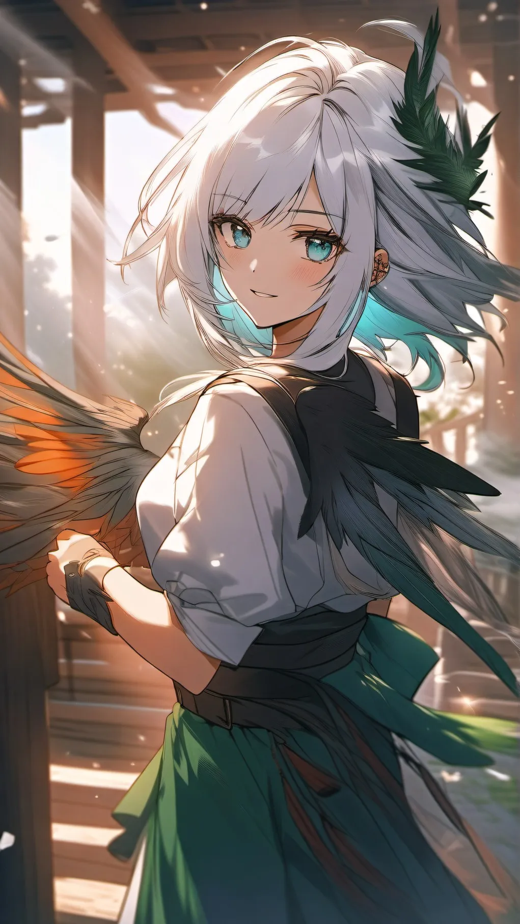 ai character: stella background