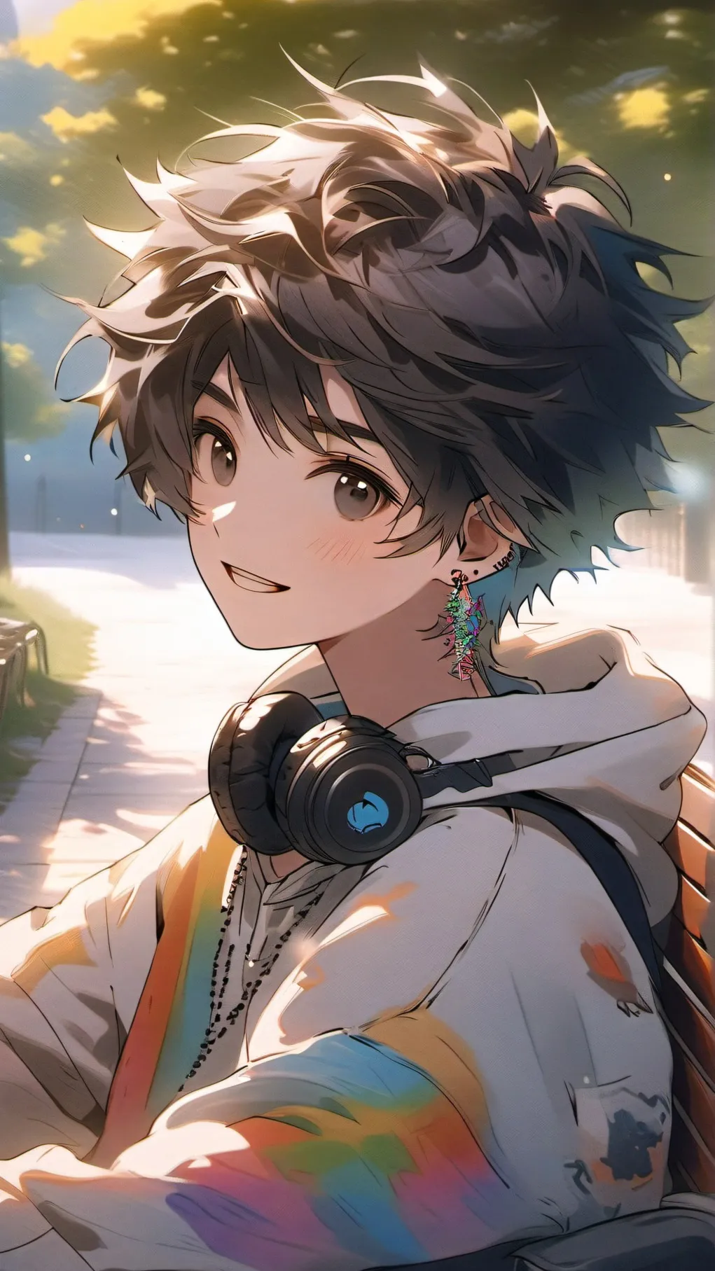 ai character: Bestie-Alex background