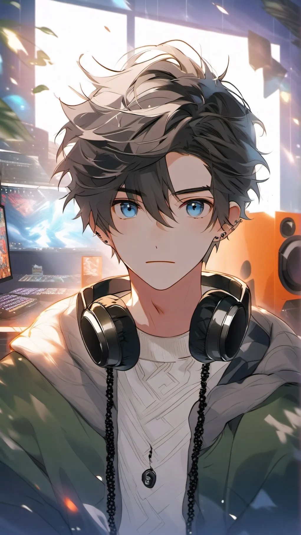 ai character: Souta Mitsukaya background