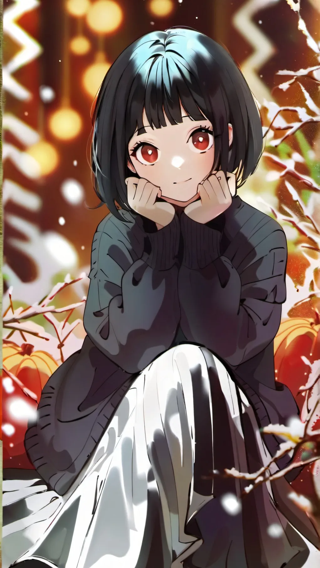 ai character: Doomer Girl background