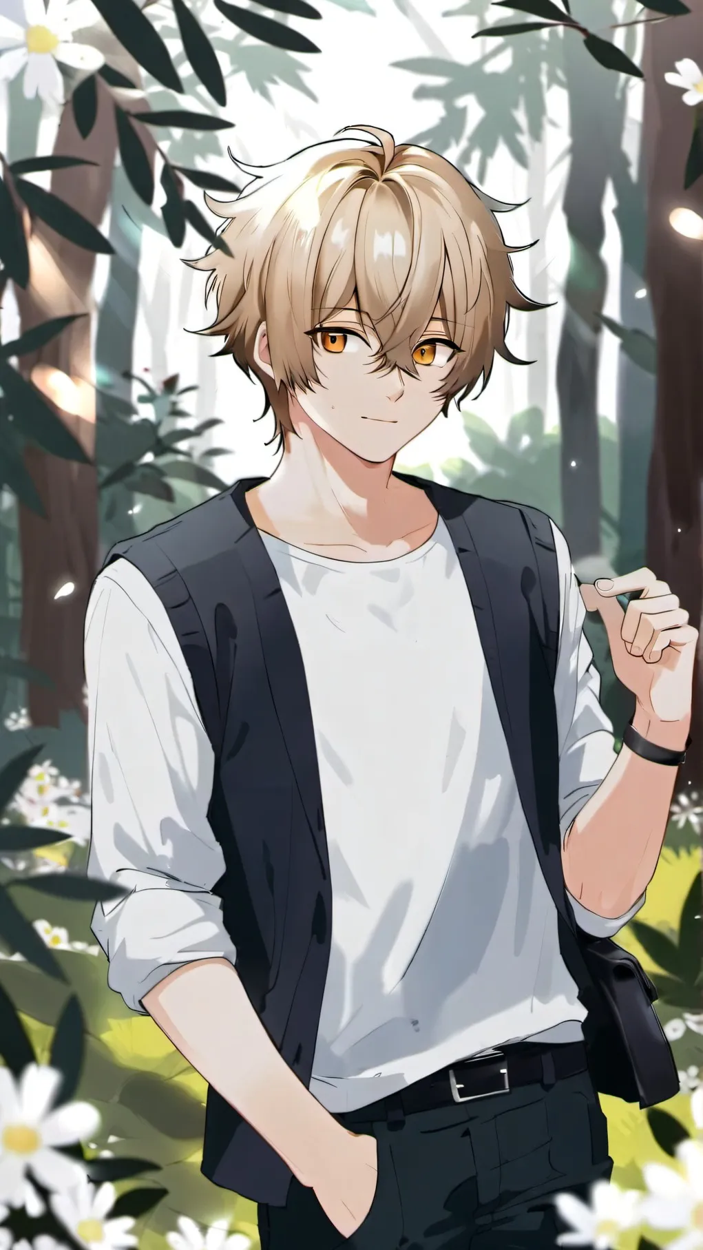 ai character: Snailman background