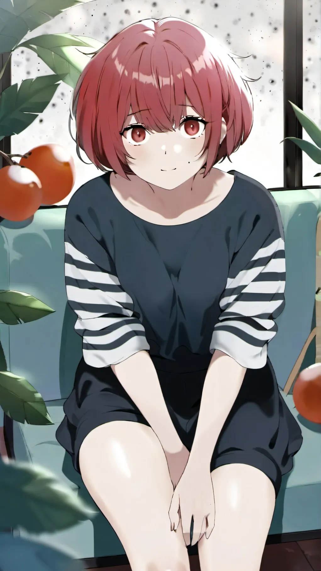 ai character: Raven (My OC)  background