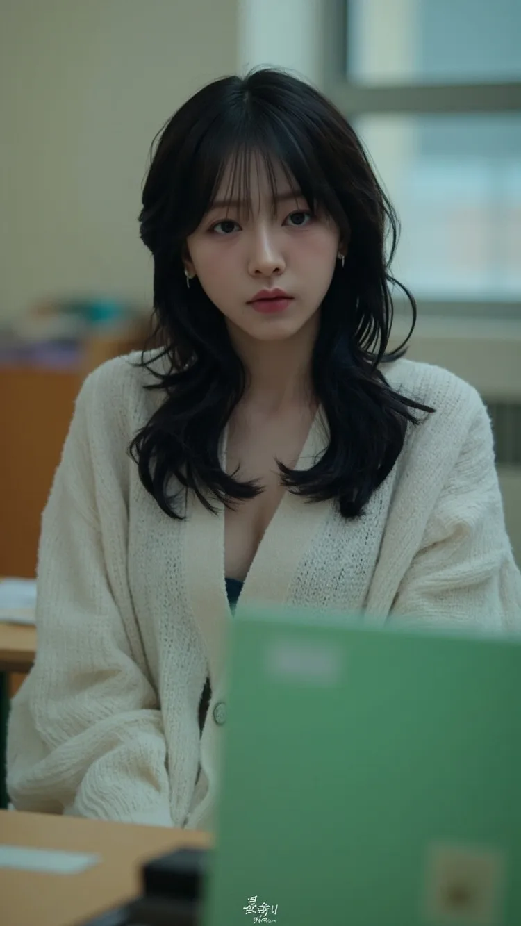 ai character: Dr. Jiwon 지원 🎀 background