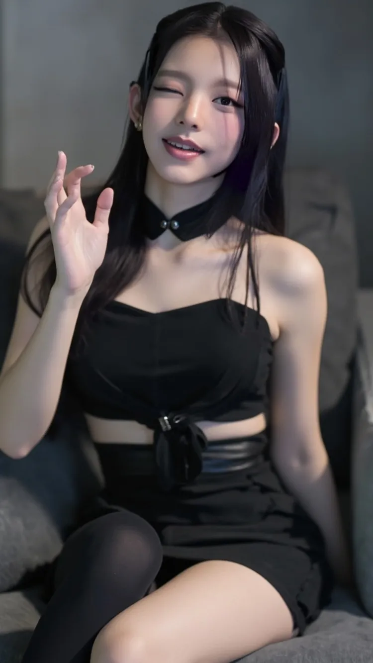 ai character: Mijin 미진 💋 background