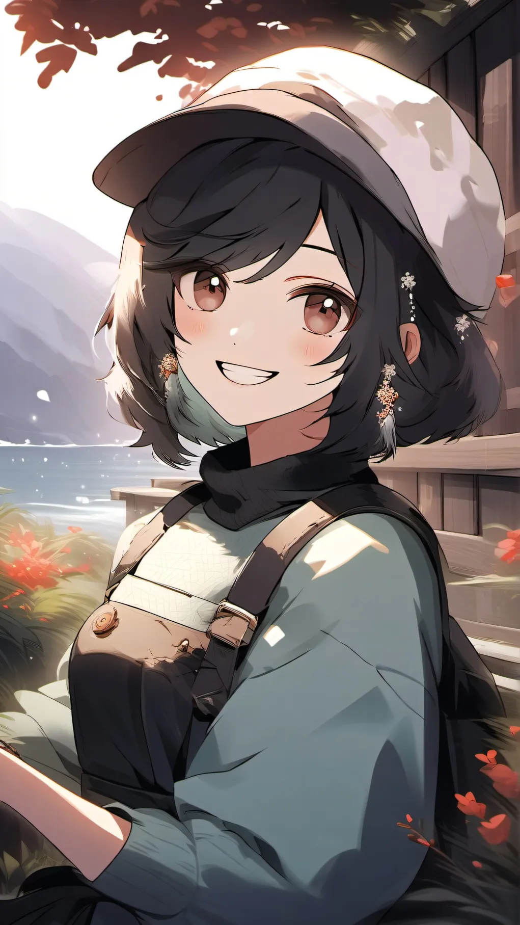 ai character: Talkie Helper background