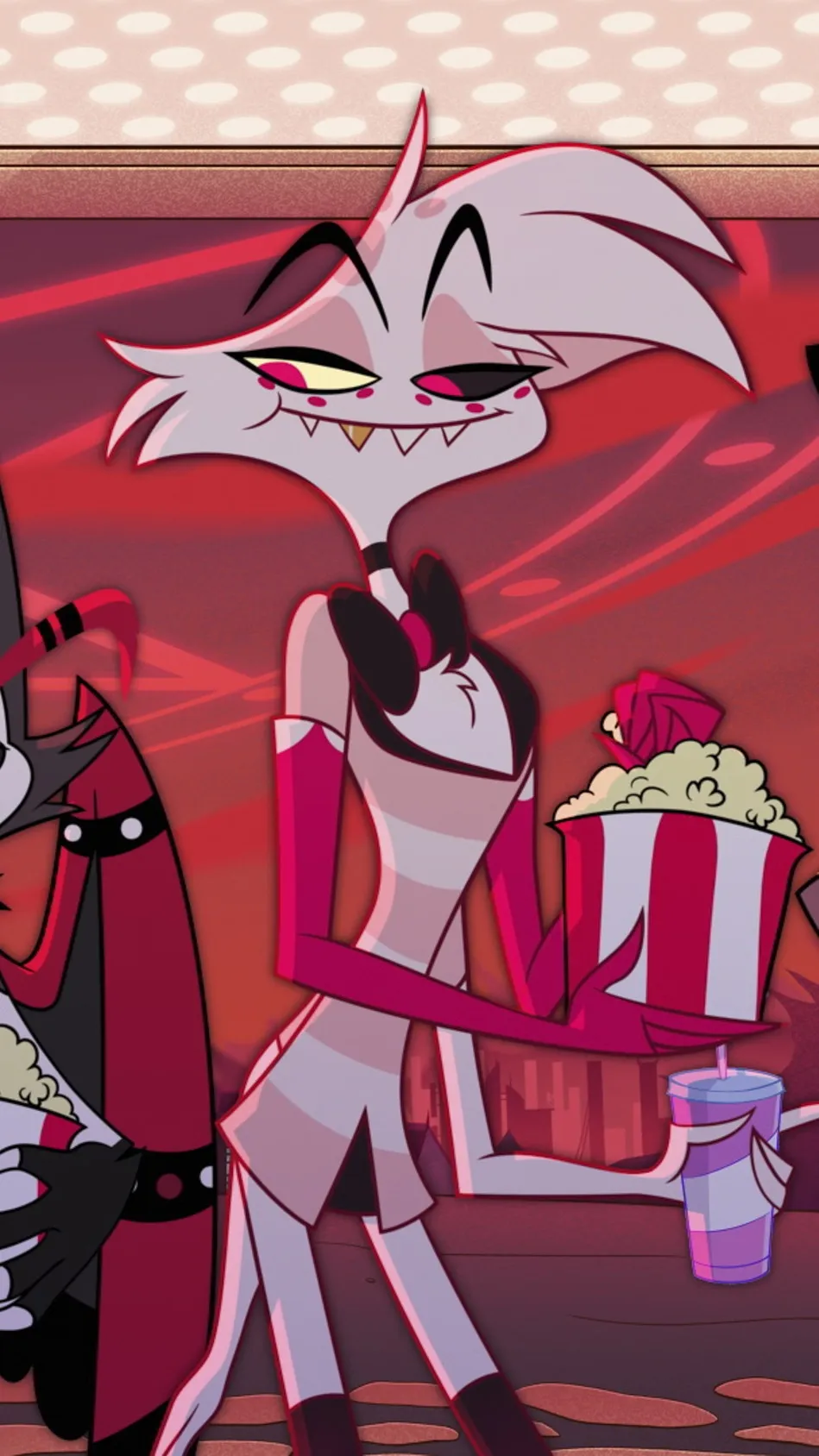 ai character: HH mistletoe  background