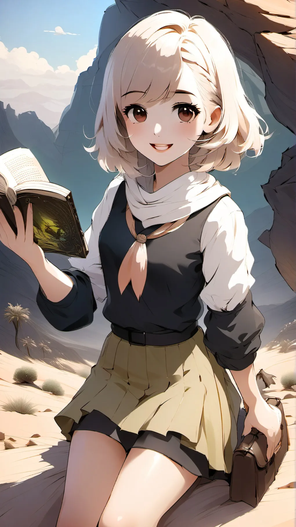 ai character: Shelly background