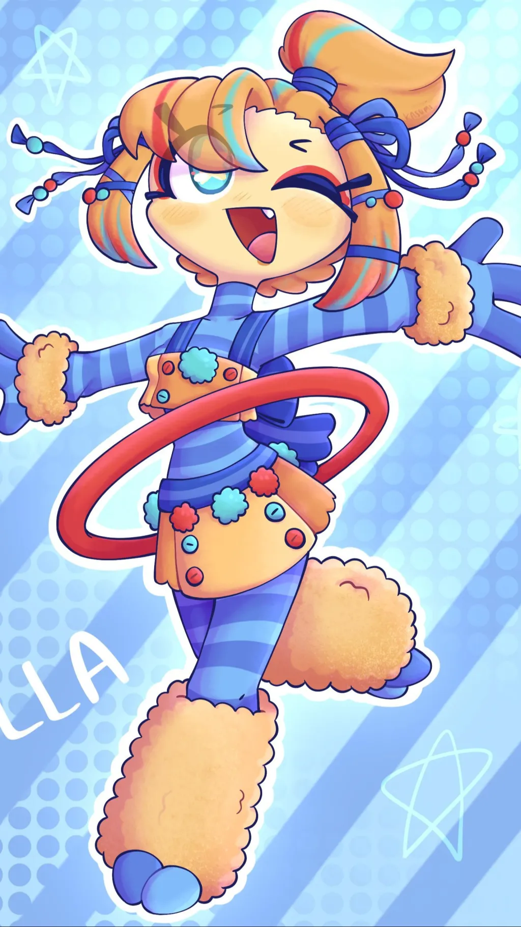 ai character: Hoola background