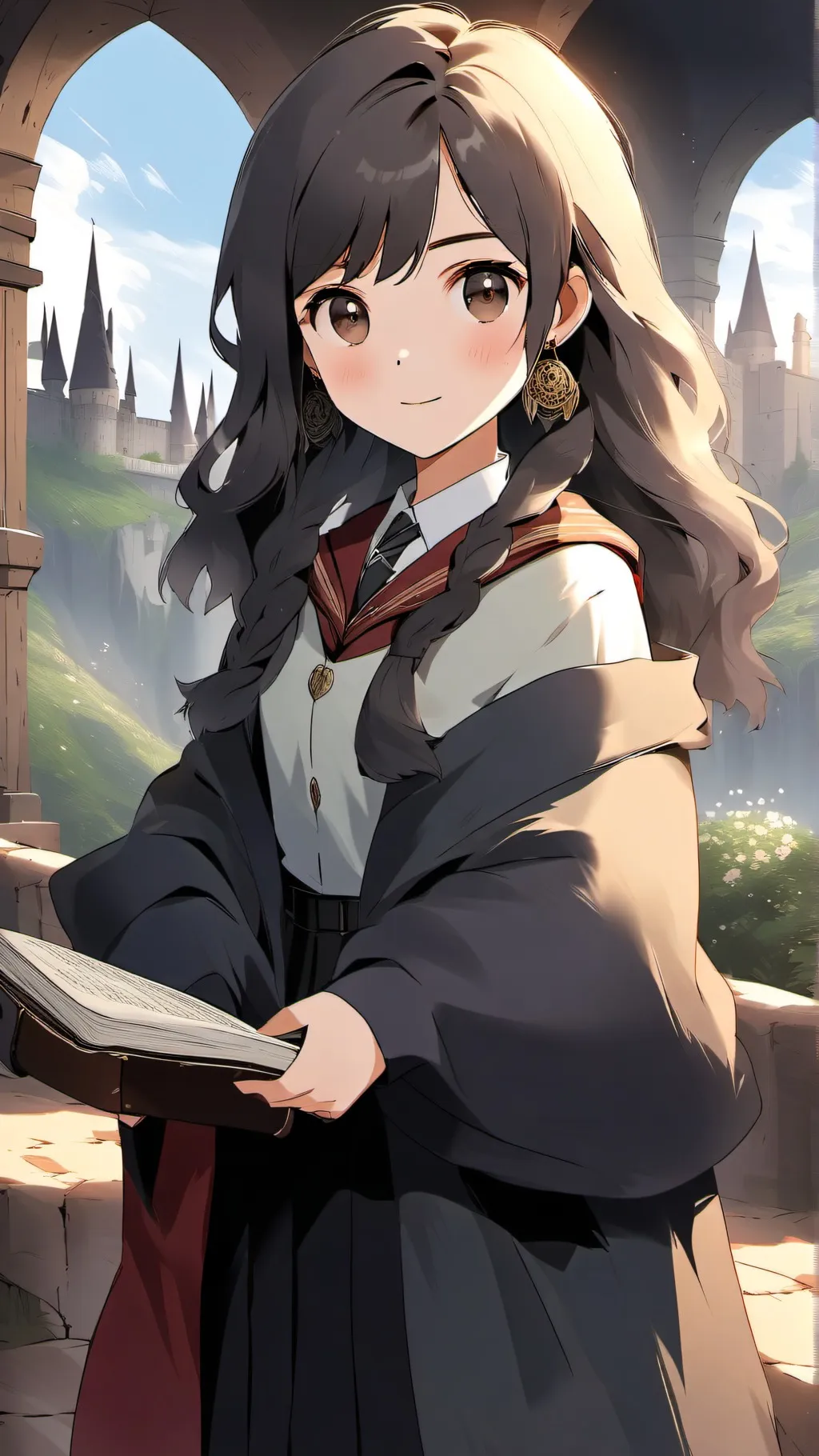 ai character: Draco x yn background