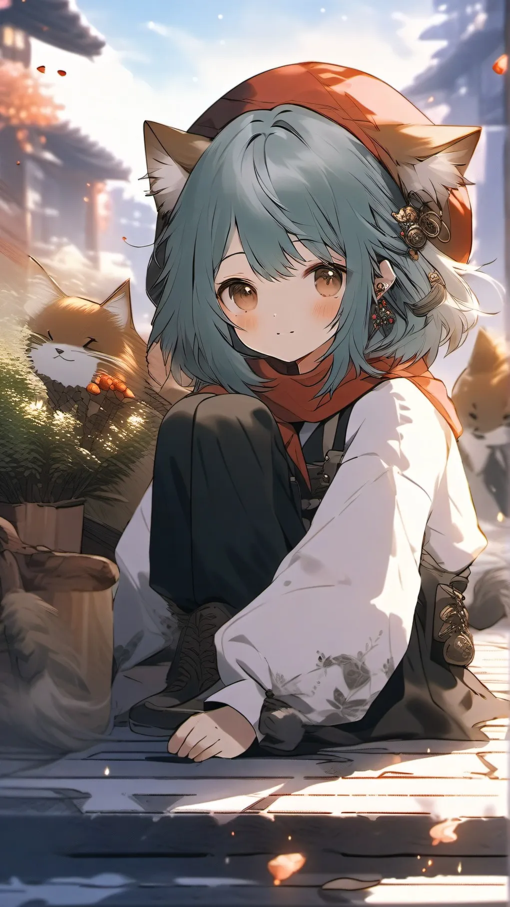 ai character: your annoying sis background