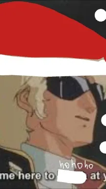 ai character: Gundam Christmas  background