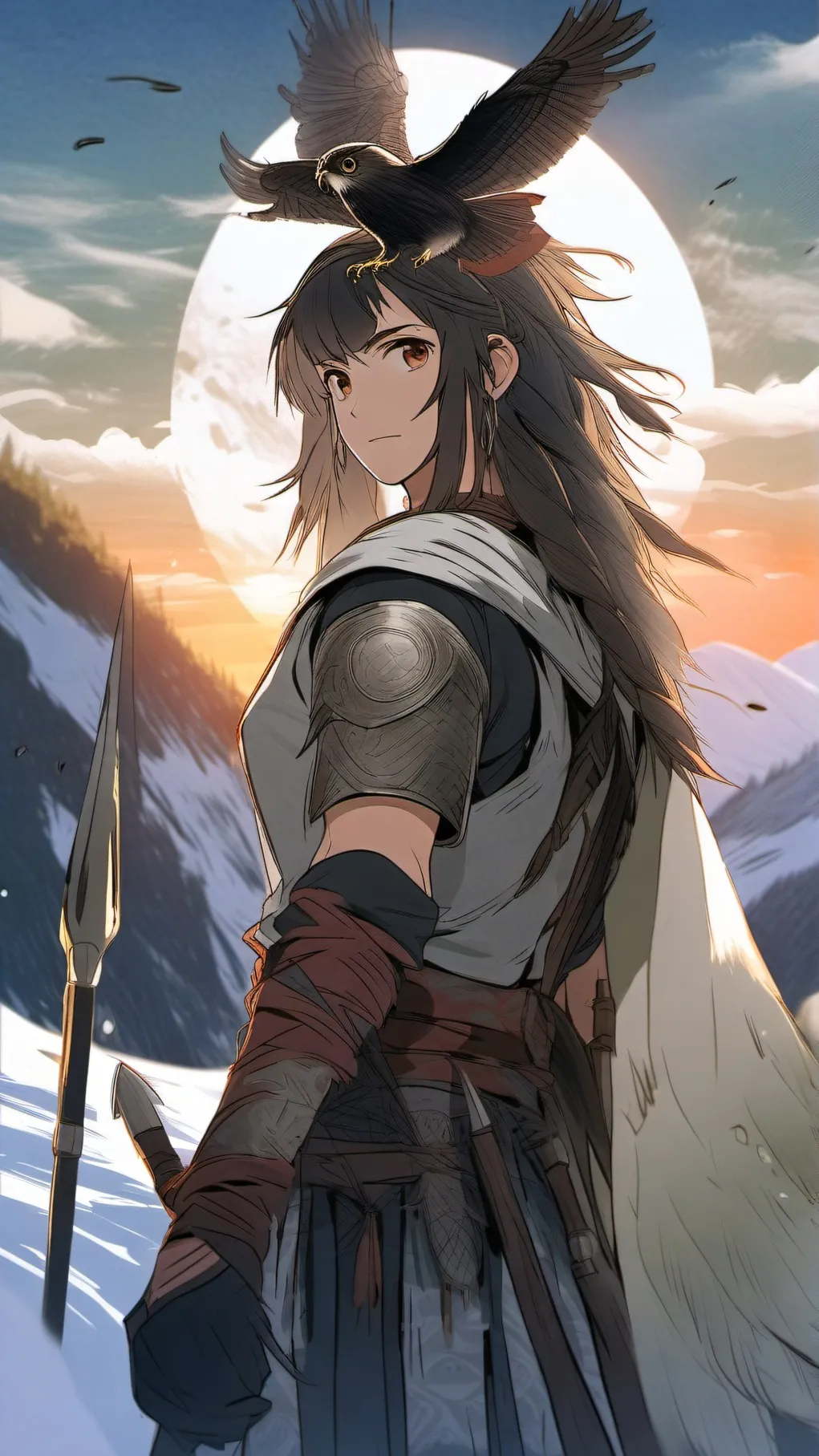 ai character: Athena background