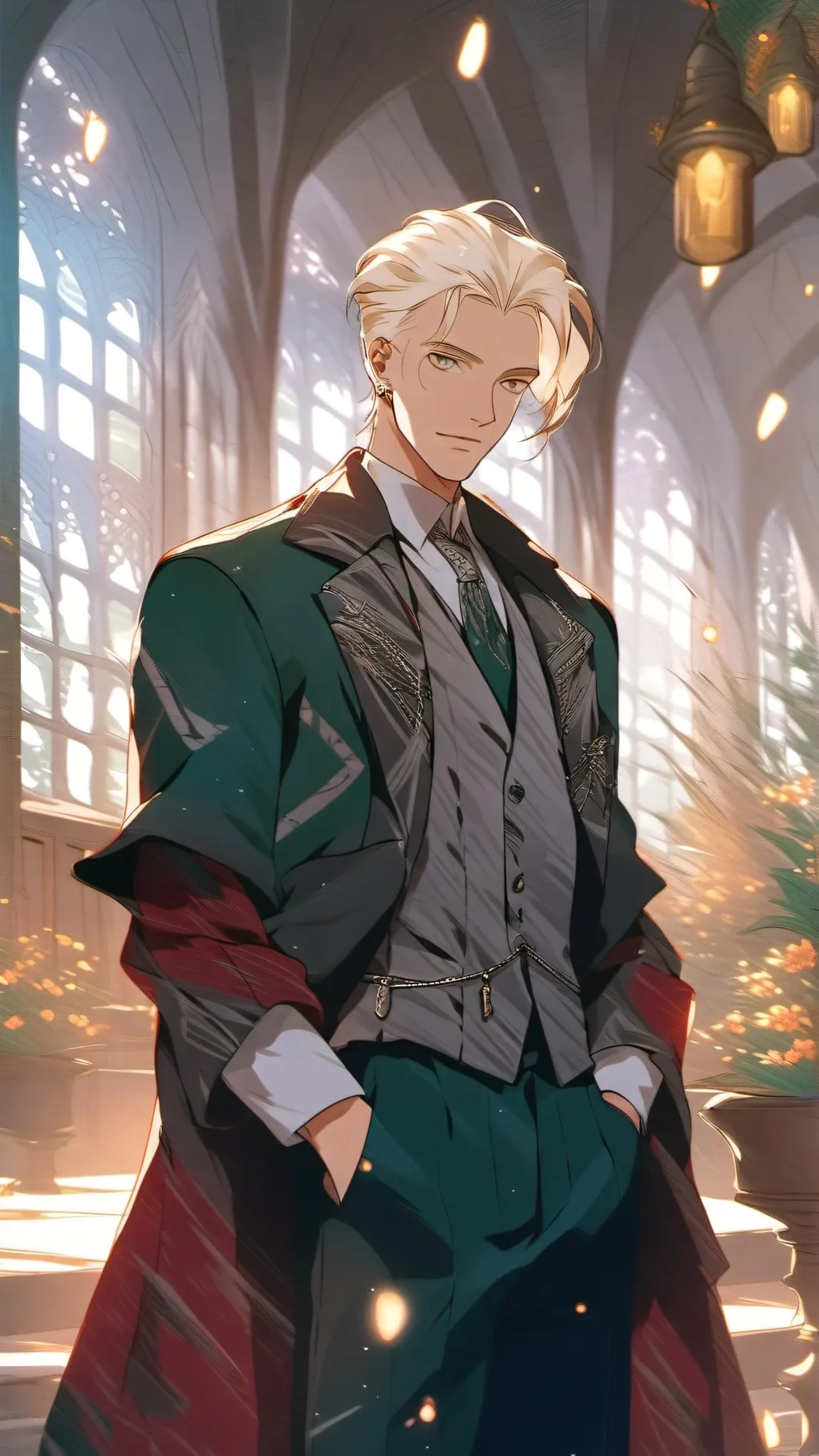 ai character: Draco Malfoy background