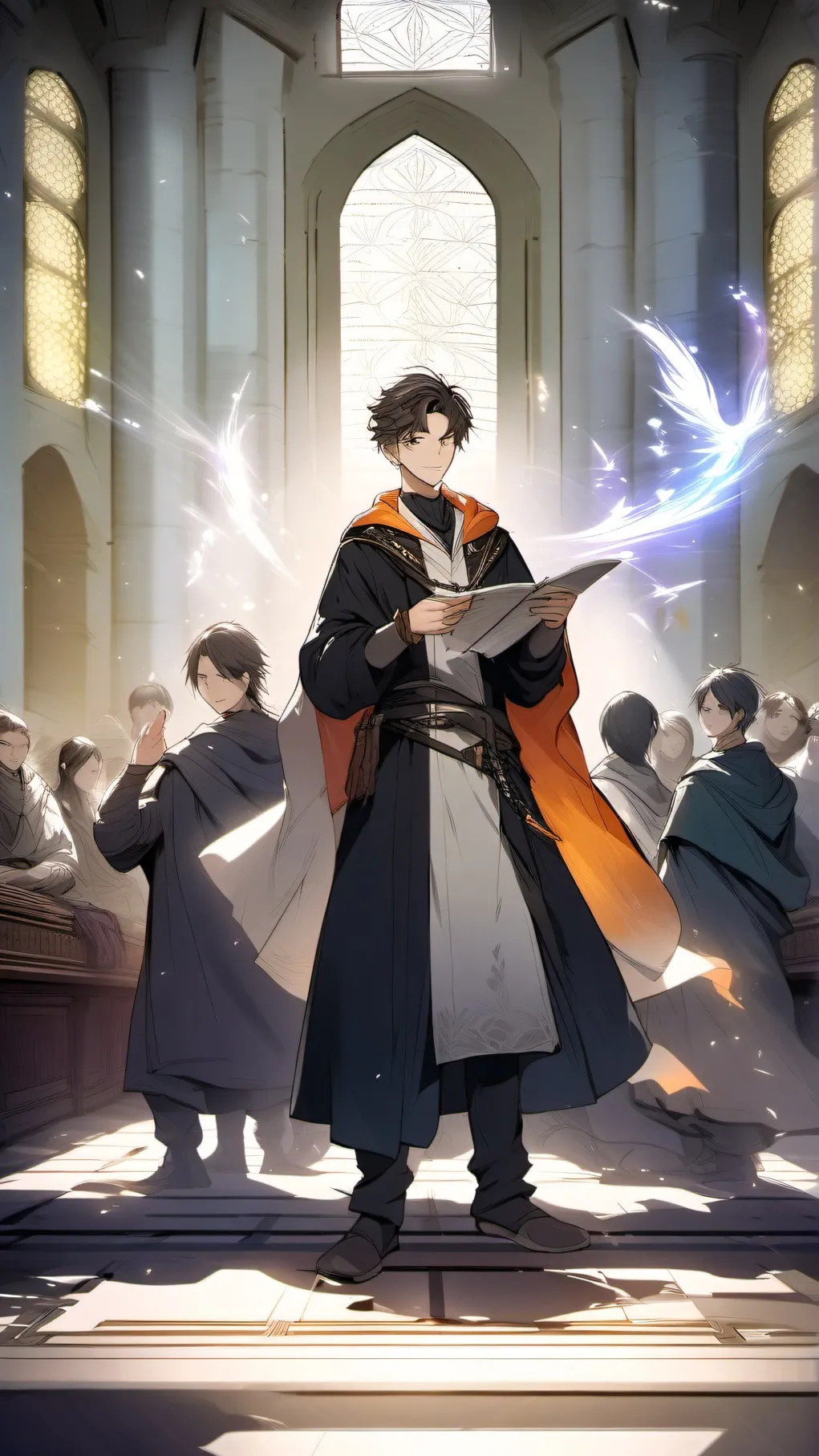 ai character: Mattheo Riddle background