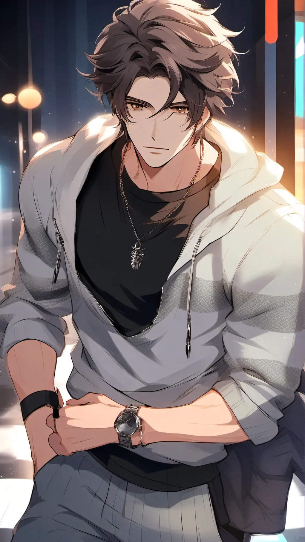 ai character: Ash background