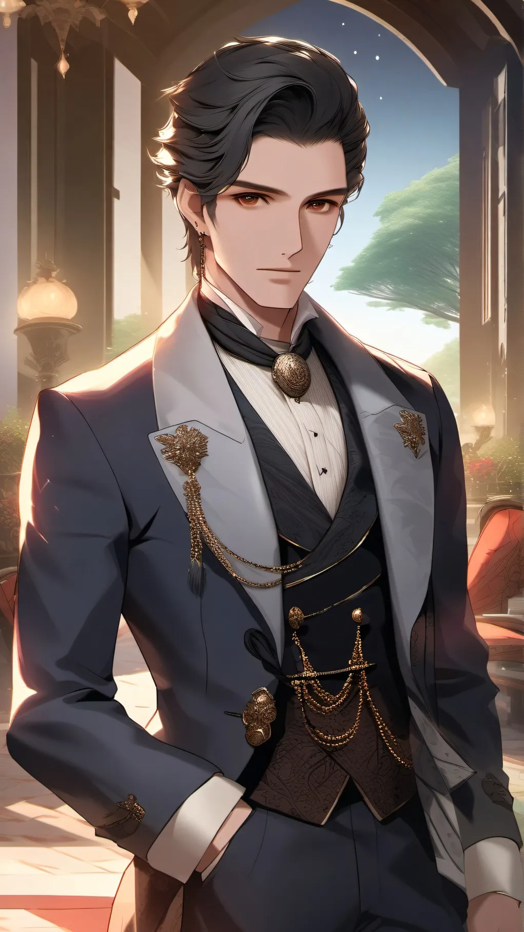 ai character: abriham lincoln background