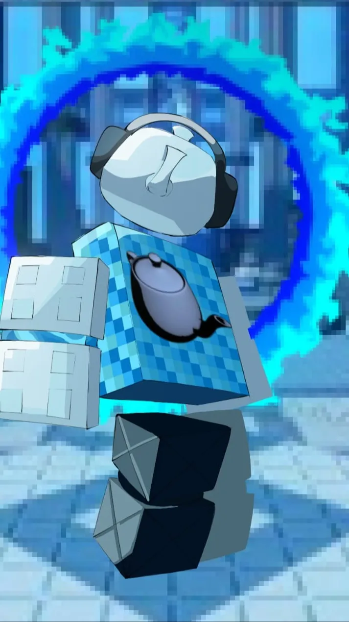 ai character: The battle bricks background