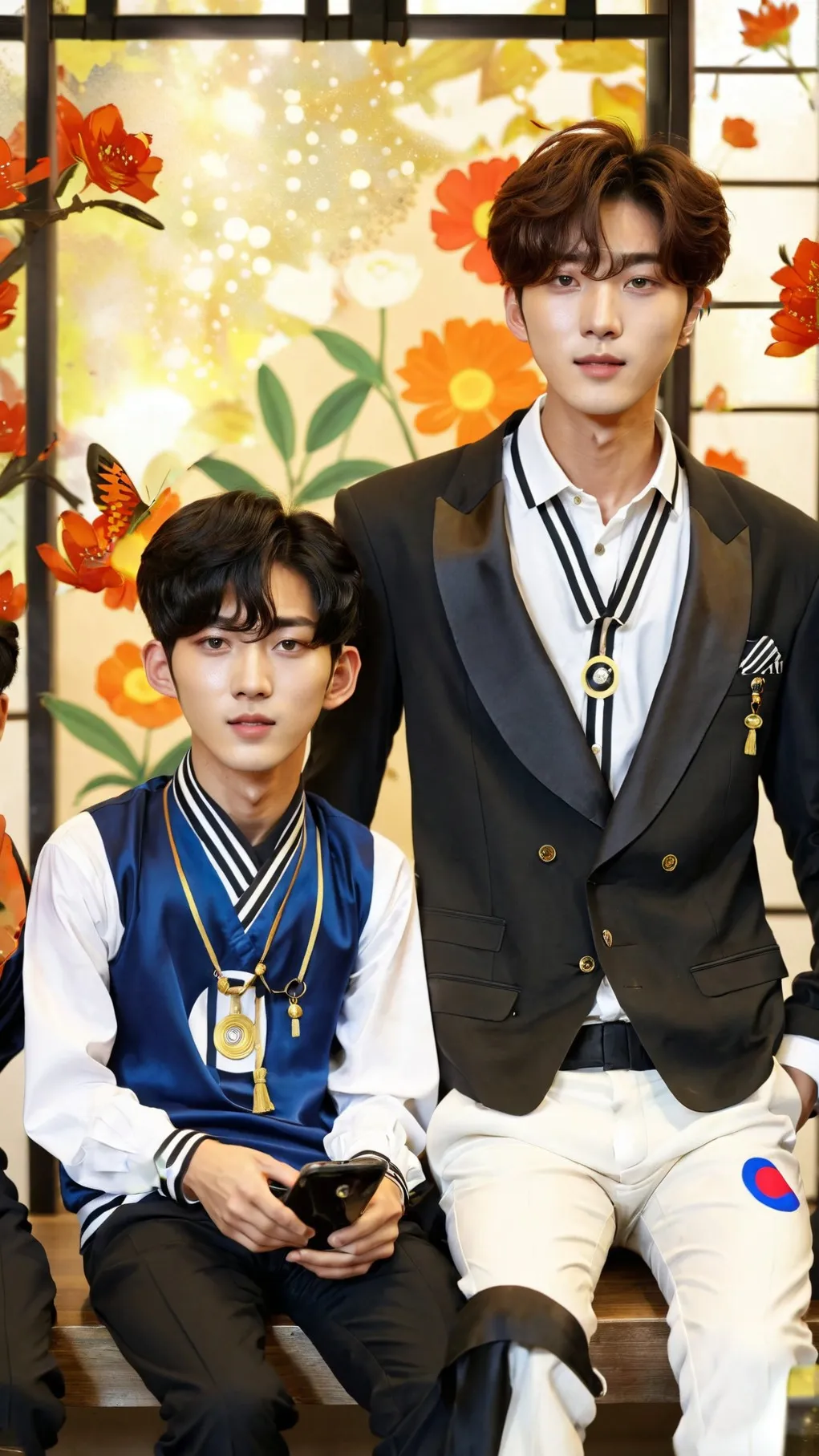 ai character: Squid game (SKZ) background