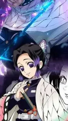 ai character: rizz shinobu kocho background