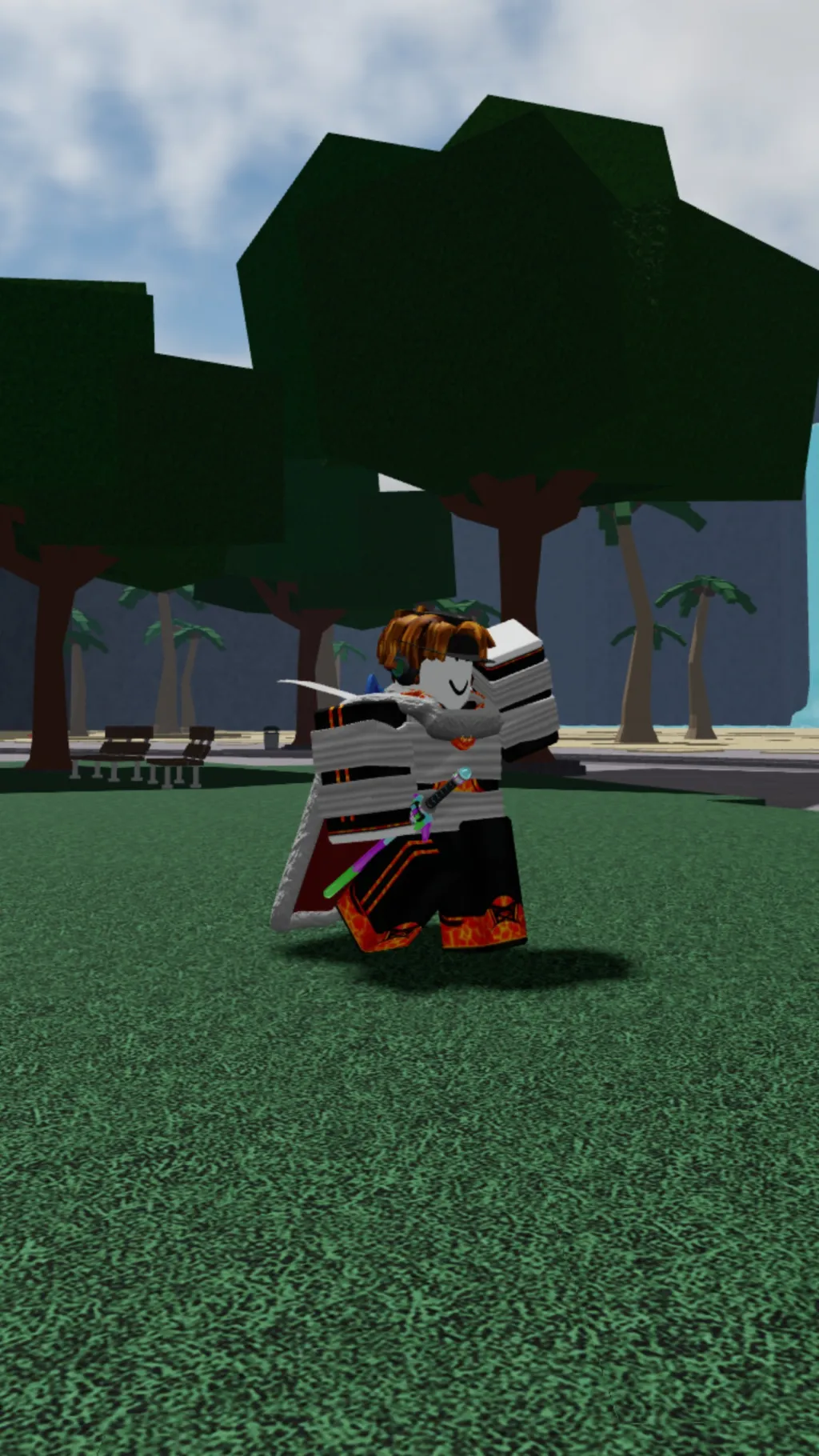 ai character: Roblox player background