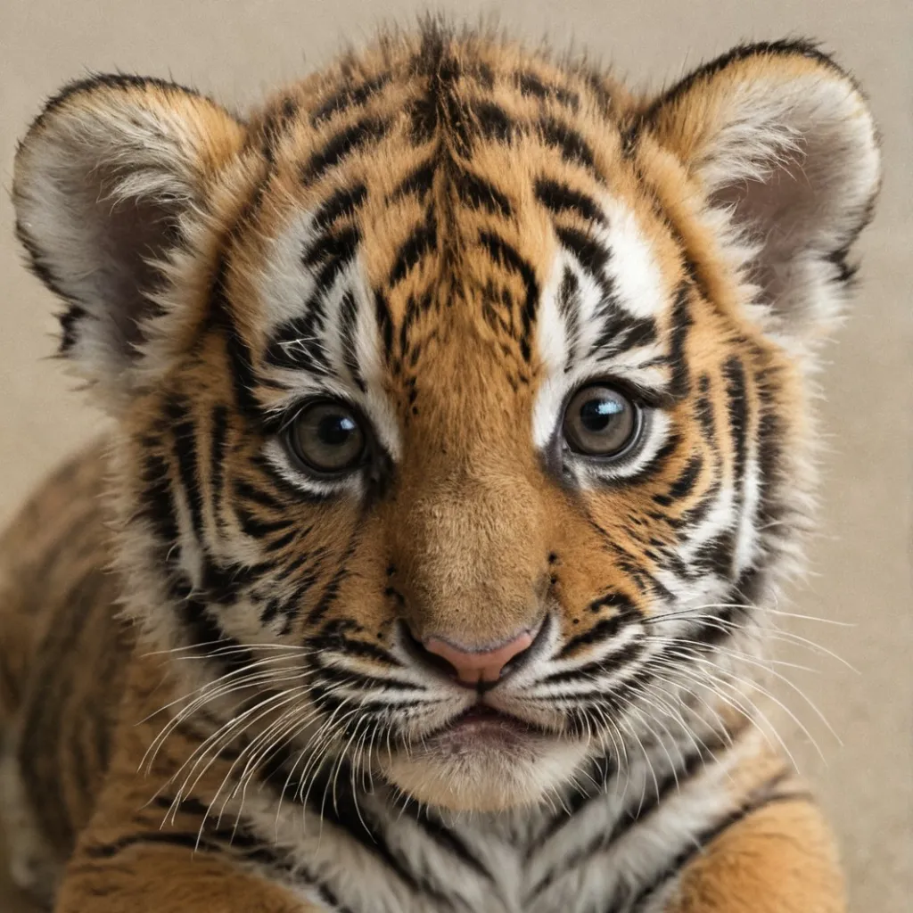 chat with ai character: Baby tiger