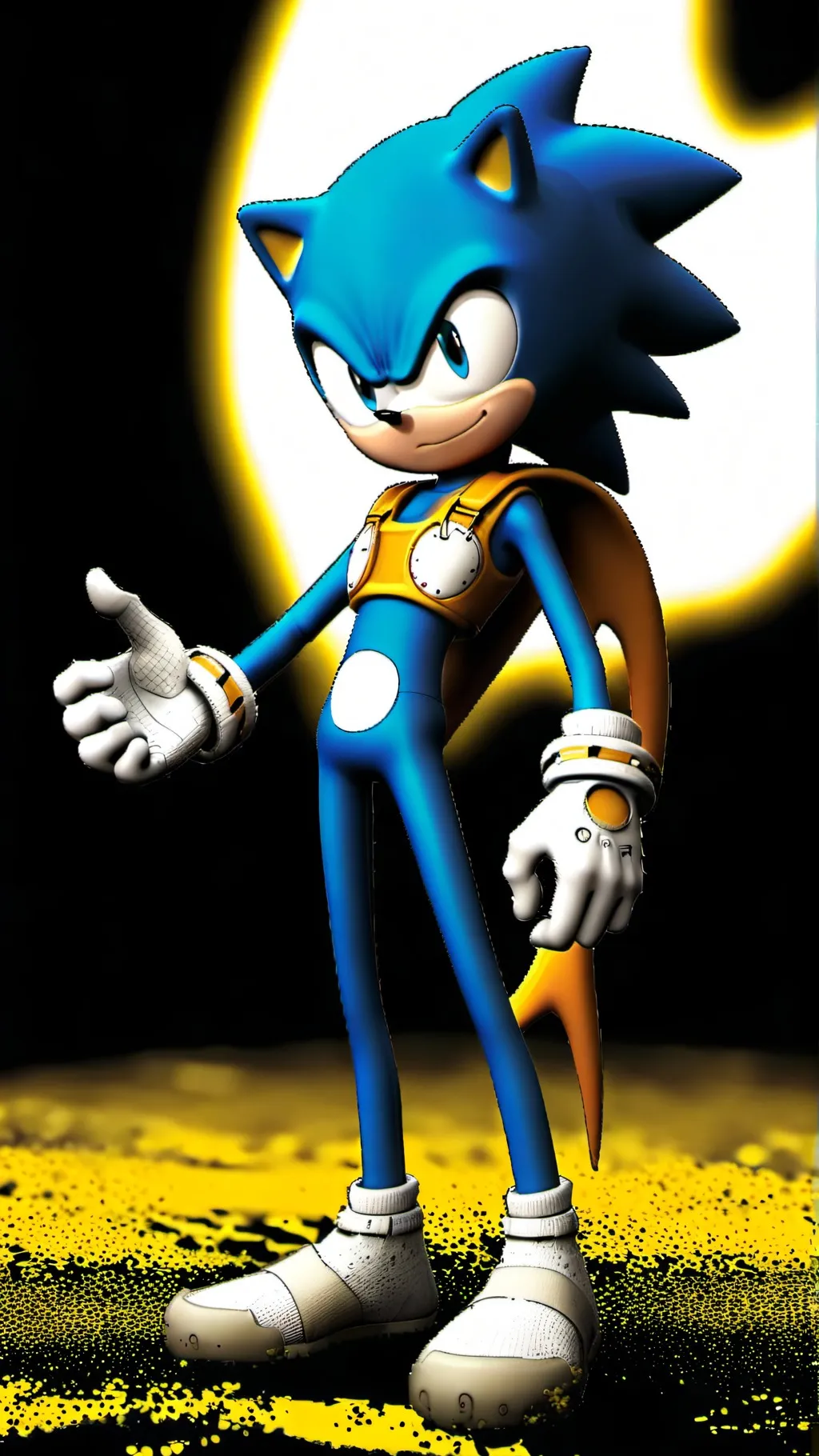 ai character: sonic background