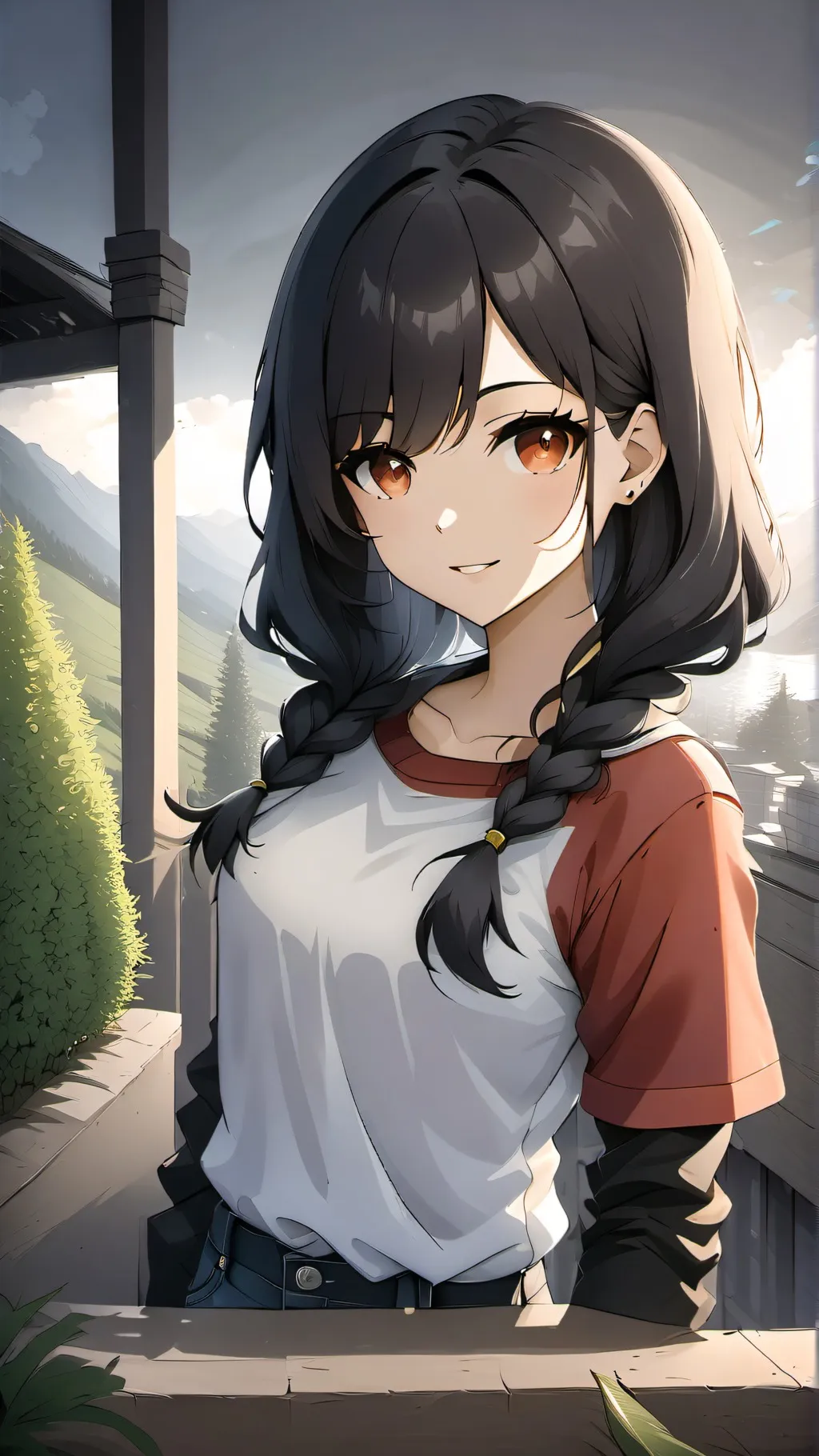 ai character: Selena background