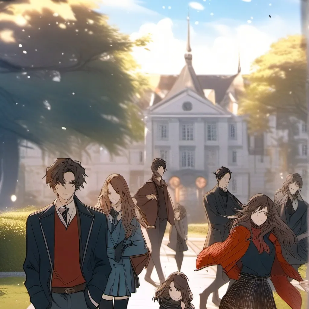 chat with ai character: nouveau lycée