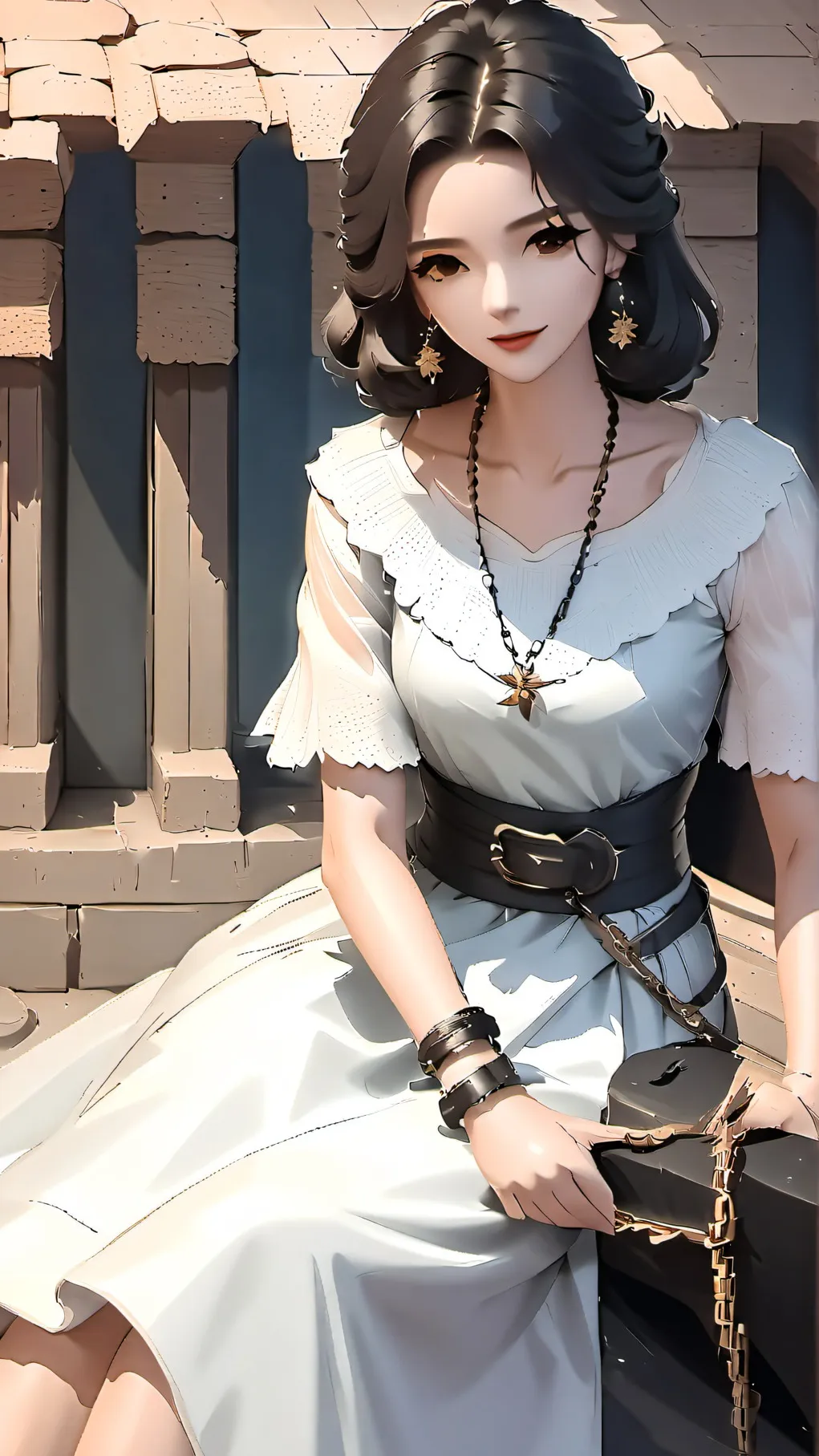 ai character: the damsel background