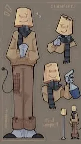 ai character: Lampert background