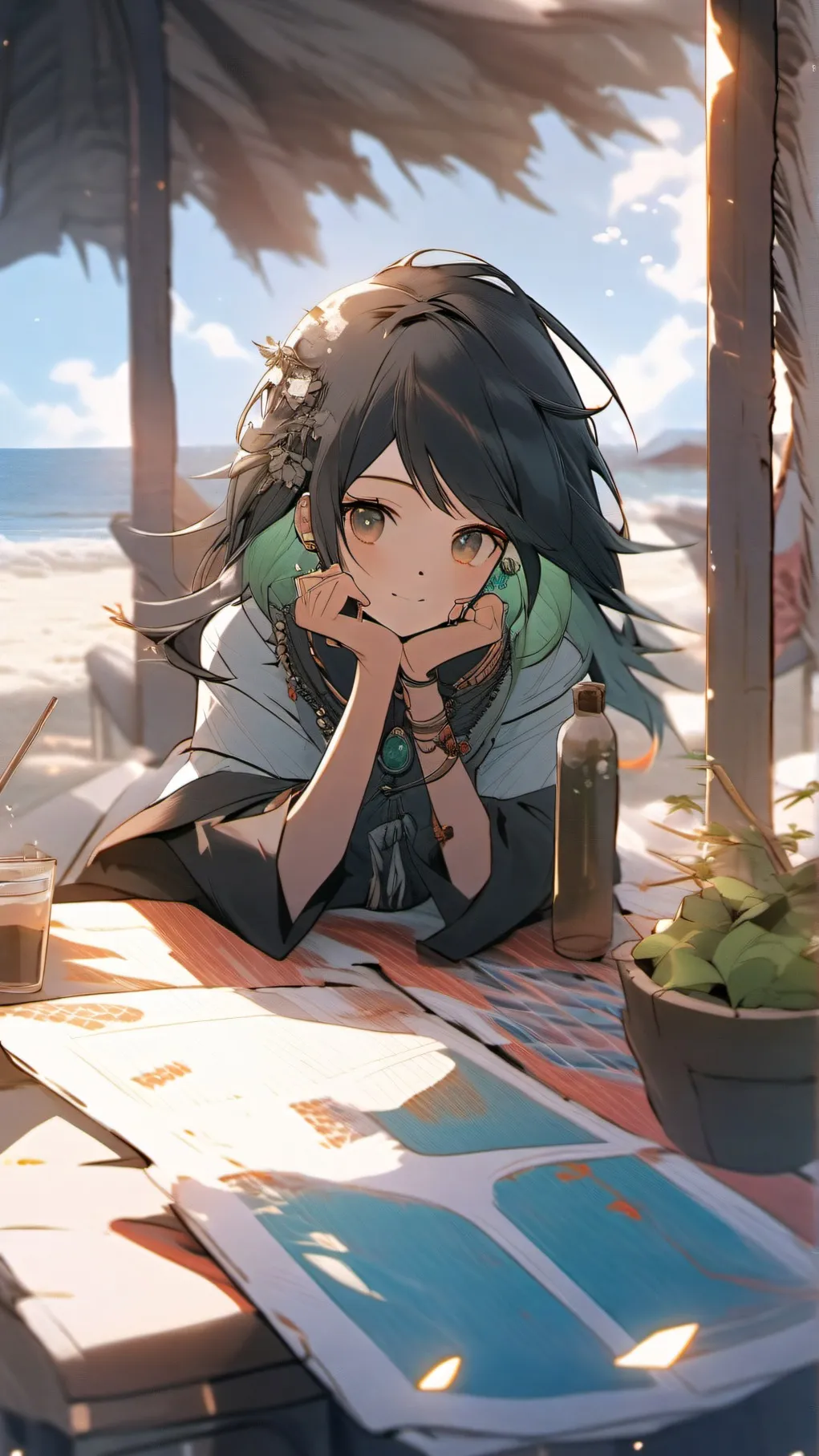 ai character: Octonots background