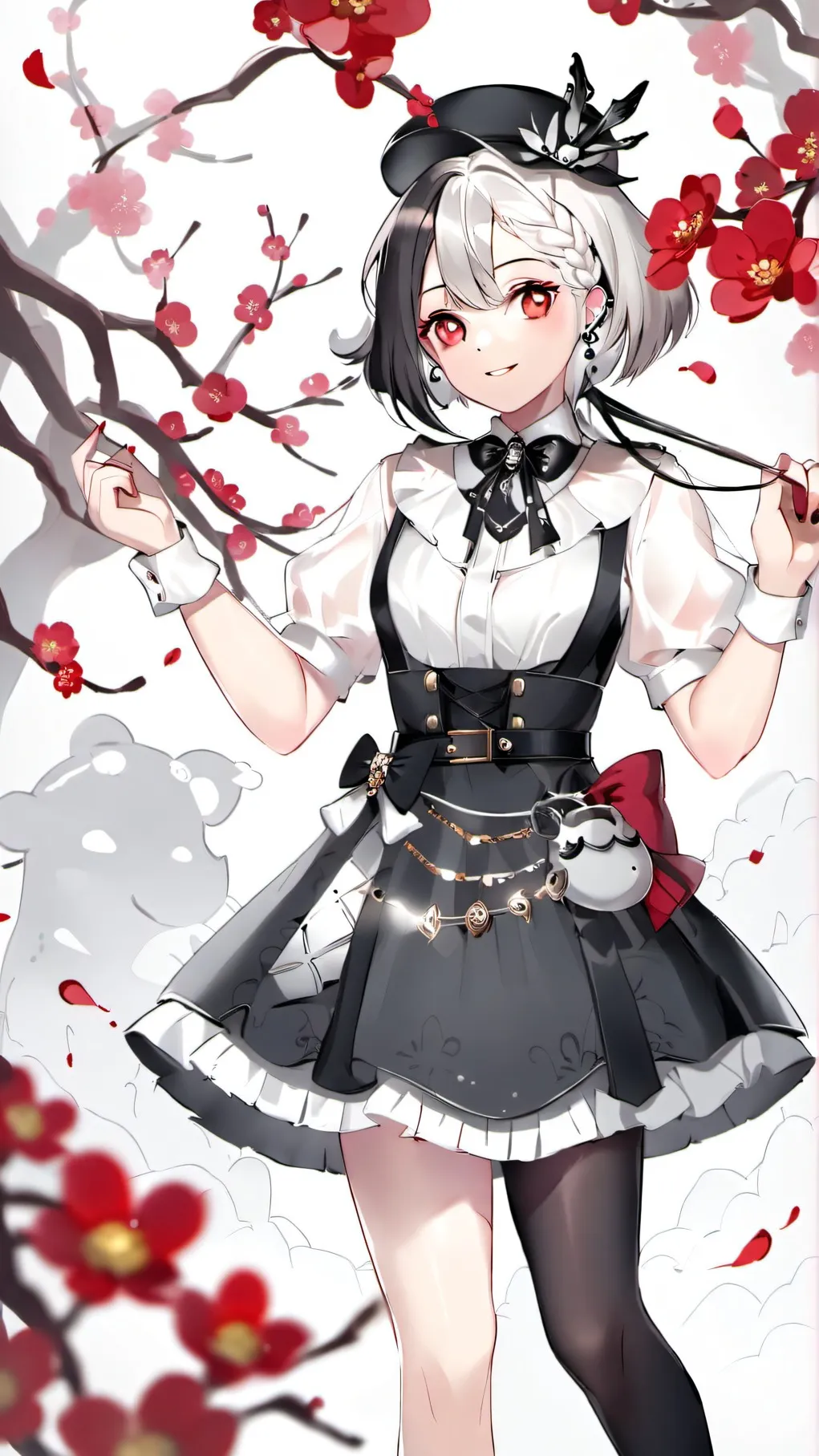 ai character: mha but... background