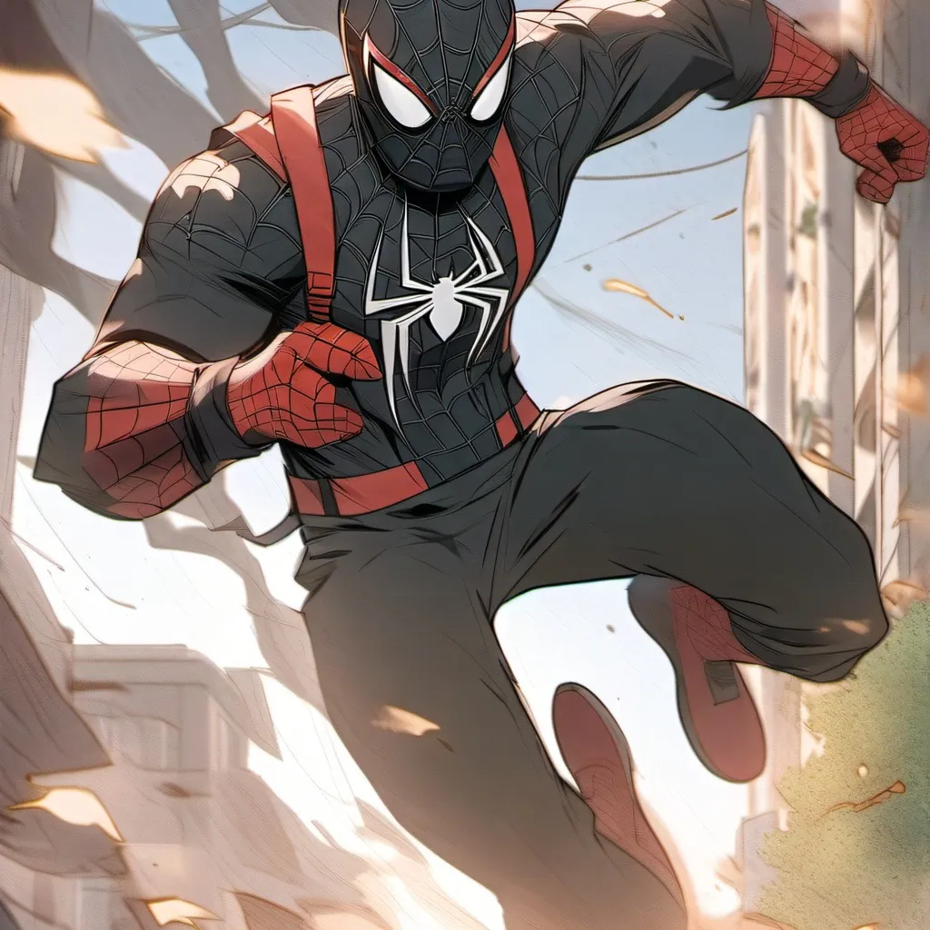 chat with ai character: black red