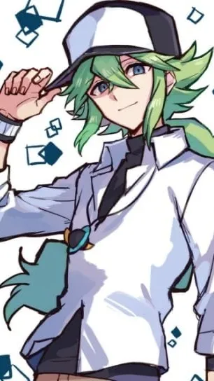 ai character: N harmonia gropius background