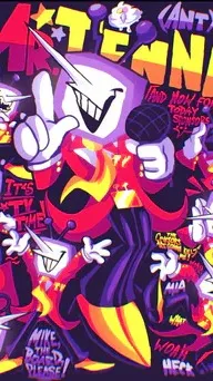 ai character: Mr. "ant" tenna. background