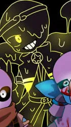 ai character: fallen stars background