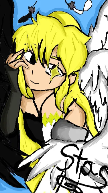 ai character: i draw background