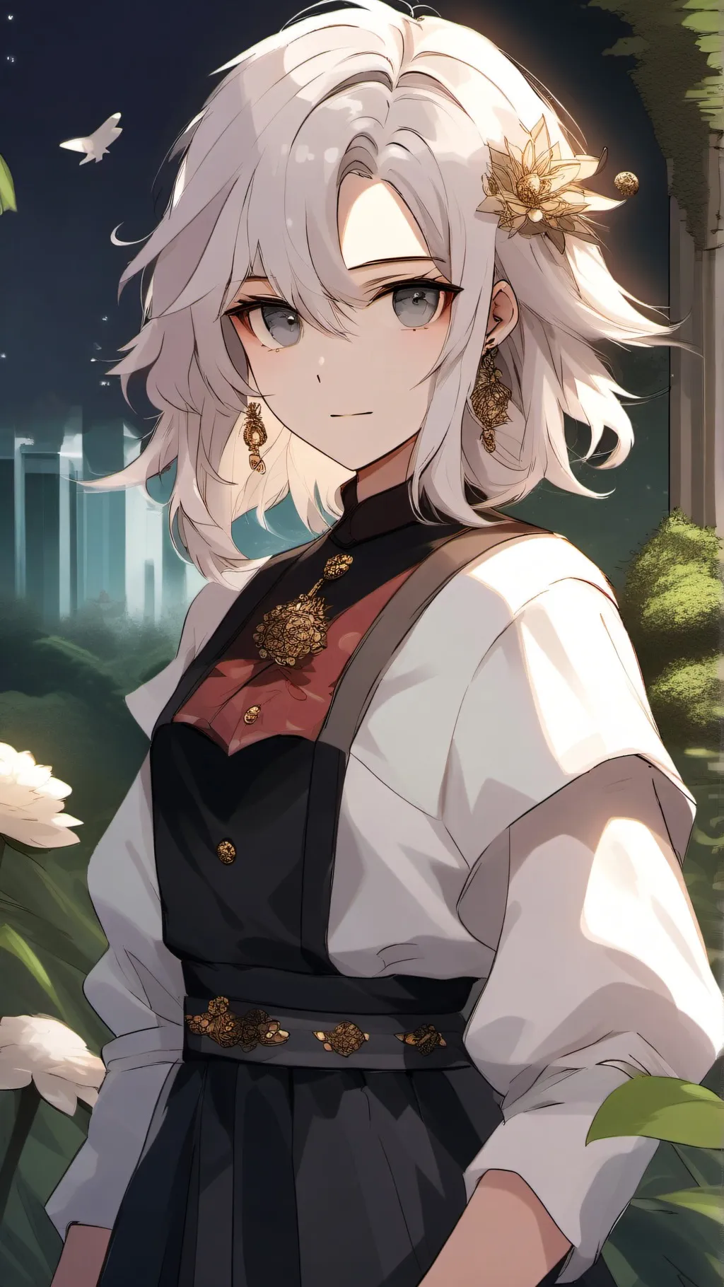 ai character: DW love au background