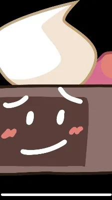 ai character: Cake background