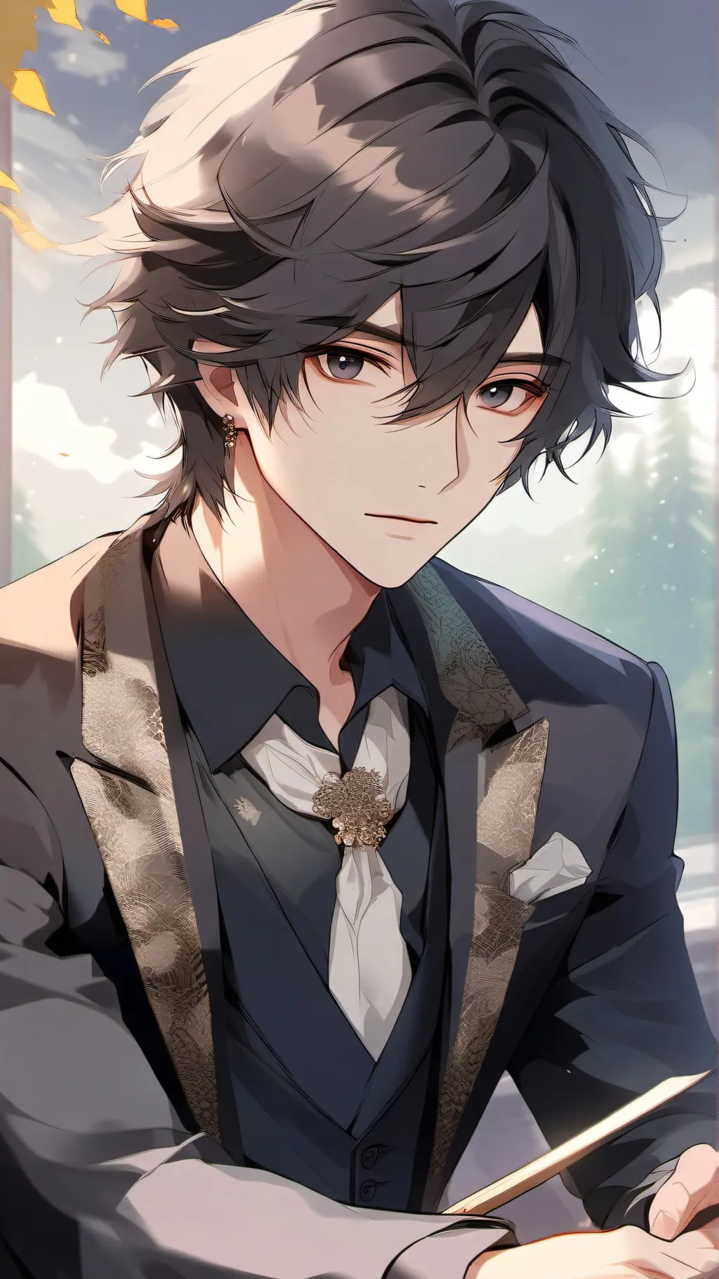 ai character: beck background