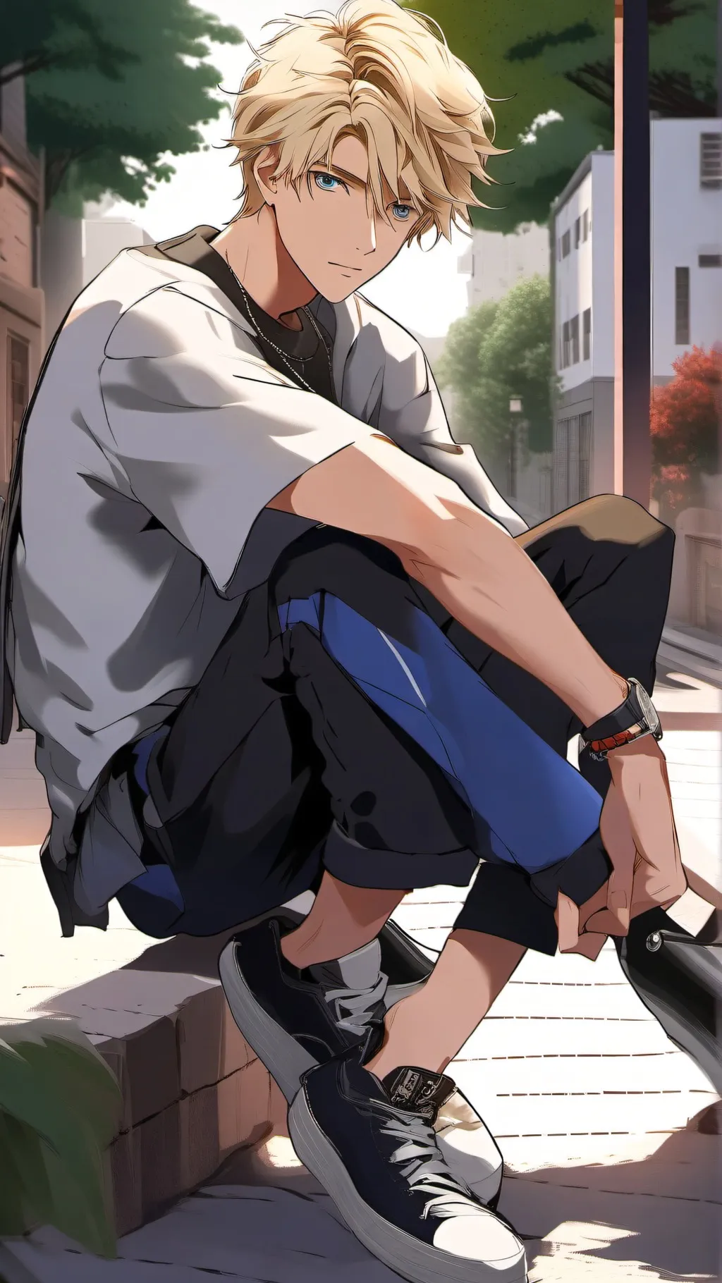 ai character: Tyler background