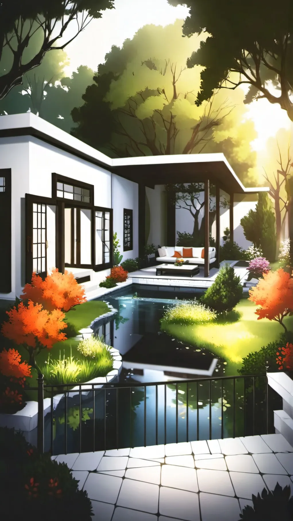 ai character: Creator and ocs background