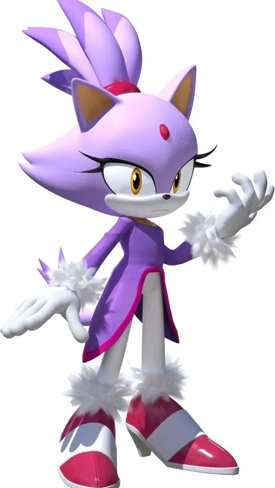 ai character: Blaze The Cat background