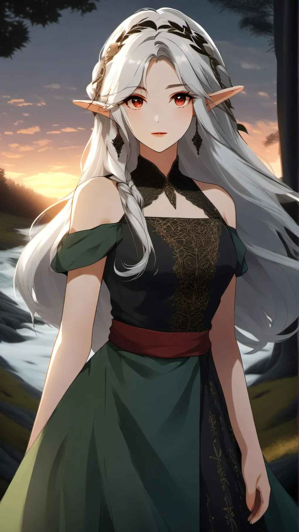 ai character: ~ Luci ~ background