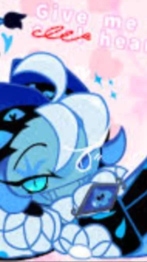 ai character: Shadow Milk Cookie background