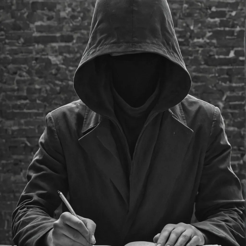 chat with ai character: mysterious writer