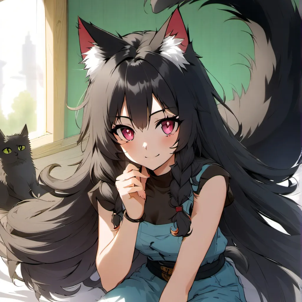 chat with ai character: transform girl