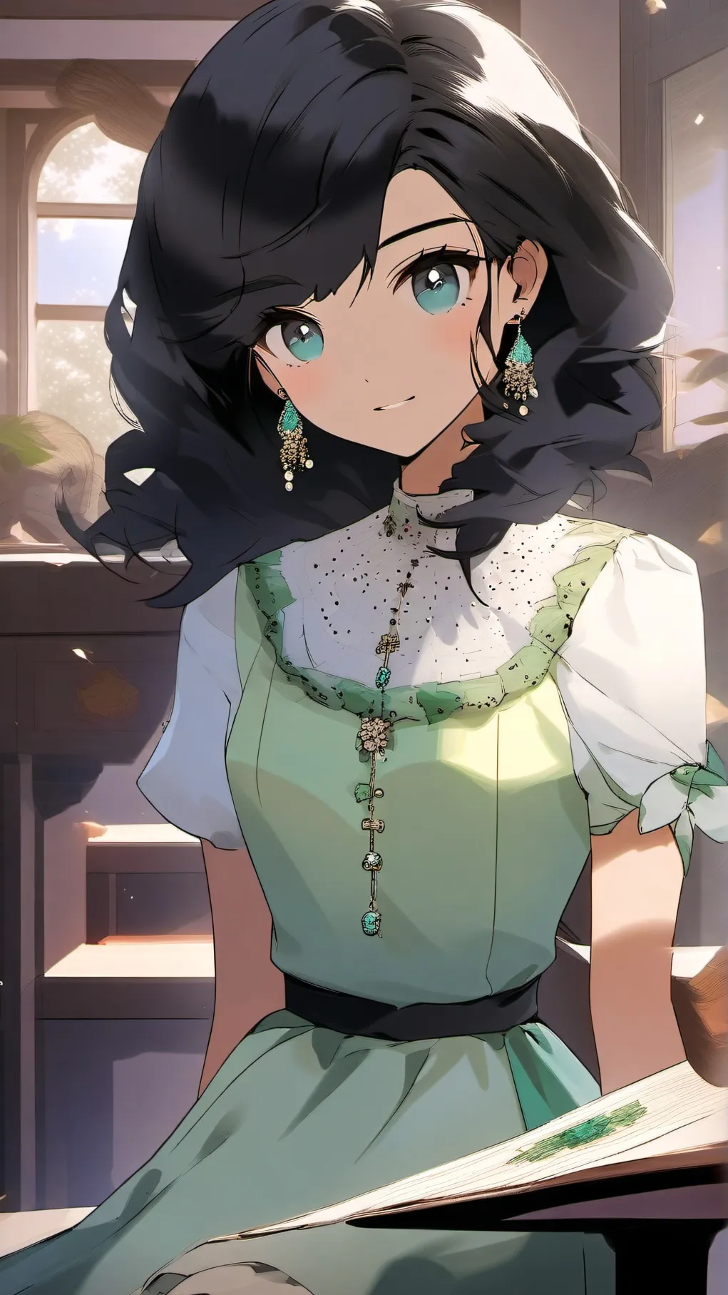 ai character: Kiriko Aiyuka background