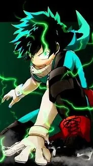 ai character: Deku background