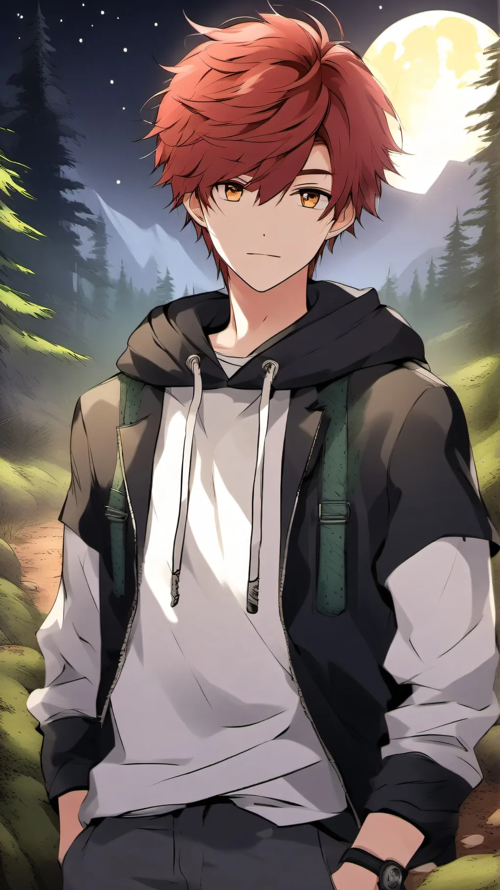 ai character: MHA(secret villain background